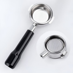 Portafiltru fără fund 4Barista 58 mm – La Marzocco (mâner negru)