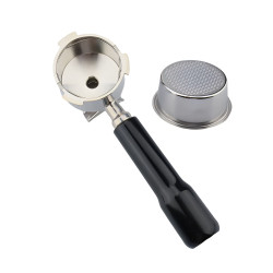 Portafiltru cu dublă ieșire 4Barista 51 mm – De’Longhi Dedica (mâner negru)