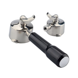 Portafiltru cu dublă ieșire 4Barista 51 mm – De’Longhi Dedica (mâner negru)