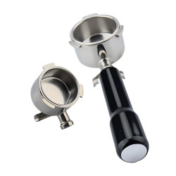Portafiltru cu dublă ieșire 4Barista 51 mm – De’Longhi Dedica (mâner negru)