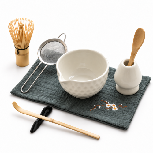 Recenzii Matcha set 4Barista (white) – un set din ceramică pentru prepararea ceaiului matcha 