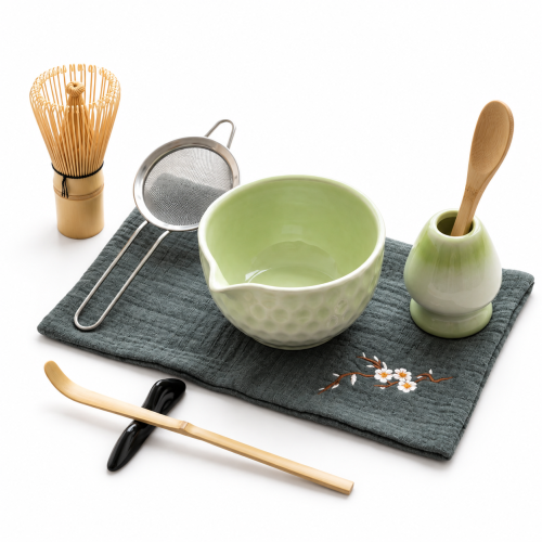 Matcha set 4Barista (light green) – un set din ceramică pentru prepararea ceaiului matcha 