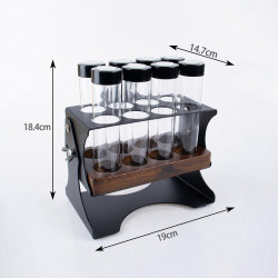 Set de tuburi pentru depozitarea boabelor de cafea 4Barista