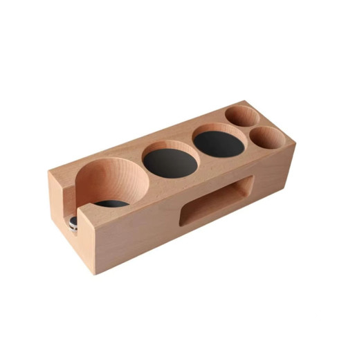 Tamper stație 4Barista | lemn deschis