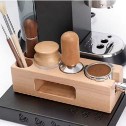 Tamper stație 4Barista | lemn deschis