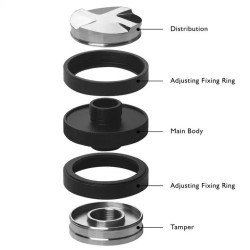 Distribuitor de cafea si tamper 4Barista - 51, 53, 58 mm