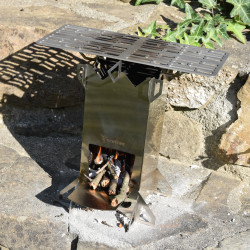 Grill din titan pentru grătar Ecotree