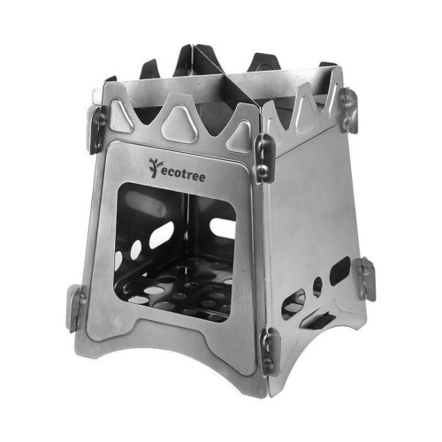 Arzător cu lemne din titan - ecotree