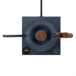 Fellow Stagg EKG PRO stone blue + walnut | Fierbător electric Gooseneck