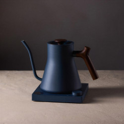 Fellow Stagg EKG PRO stone blue + walnut | Fierbător electric Gooseneck