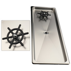 Clătitor de pahare / dimensiune cești L | 4Barista