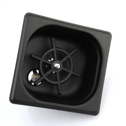 Clătitor de pahare / dimensiunea cești xS - negru| 4Barista