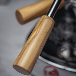 La Pavoni wood handles kit (Legno olivo) – set de mânere