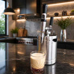 Nitro Cold Brew 2L butoi din oțel inoxidabil Mini 4Barista