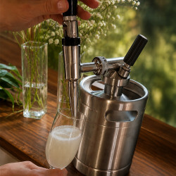 Nitro Cold Brew 2L butoi din oțel inoxidabil Mini 4Barista