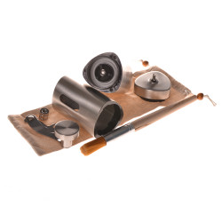 Râșniță de cafea Mlynko ML02 cu pietre ceramice de măcinare + carcasă moale