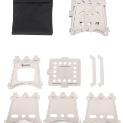 Arzător cu lemne - camping