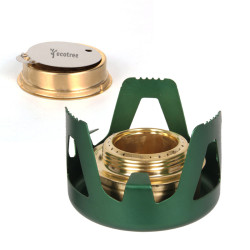 Arzător pe alcool cu suport – portabil 