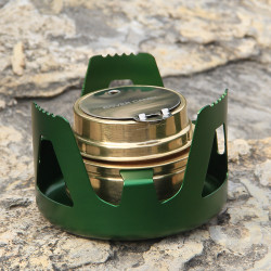 Arzător pe alcool cu suport – portabil 