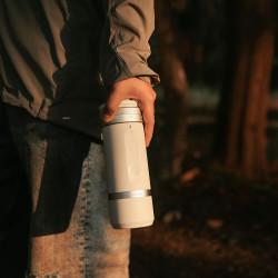 Outin Fino - râșniță electrică de cafea (Sandstone white)