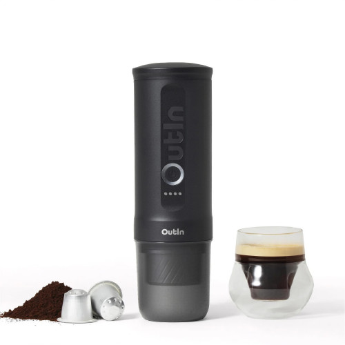 OutIn Nano 2 (Space grey) - aparat de cafea de călătorie