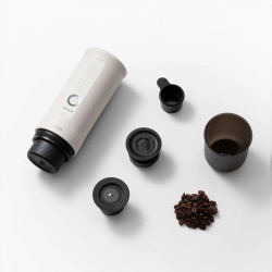 OutIn Nano 2 (Pearl white) - aparat de cafea de călătorie