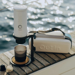 OutIn Nano 2 (Pearl white) - aparat de cafea de călătorie
