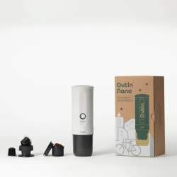 OutIn Nano 2 (Pearl white) - aparat de cafea de călătorie