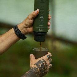 Outin Nano (Forest Green) - aparat de cafea de călătorie