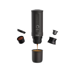 Outin Nano (Space grey) - aparat de cafea de călătorie