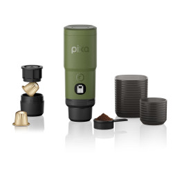 Wacaco Pixapresso (olive green) - aparat de cafea portabil electric 