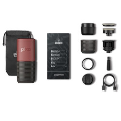 Wacaco Pixapresso (tuscan red) - aparat de cafea portabil electric 