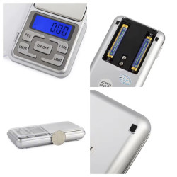 Cantar digital de buzunar - 500 g / 0,01g | 4Barista