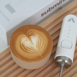 Subminimal NanoFoamer Lithium - aparat pentru spumă de lapte (alb)