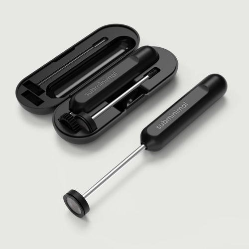 Subminimal NanoFoamer GO (black) - spumator de lapte