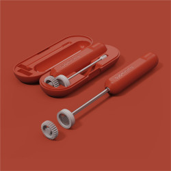 Subminimal NanoFoamer GO (terracota) - spumator de lapte