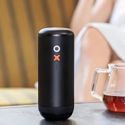 Timemore × Nuttii OX Lite – râșniță electrică de cafea portabilă (negru)