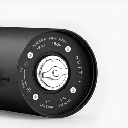 Timemore × Nuttii OX Lite – râșniță electrică de cafea portabilă (negru)
