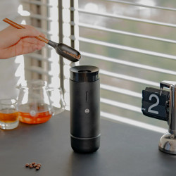 Timemore Whirly 01S (negru) – râșniță electrică de cafea