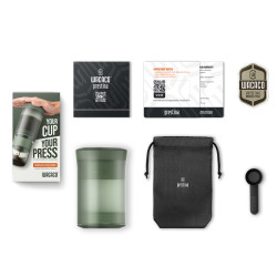 Wacaco Prestina (sage green) – un aparat portabil de cafea