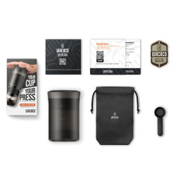 Wacaco Prestina (coal black) – un aparat portabil de cafea