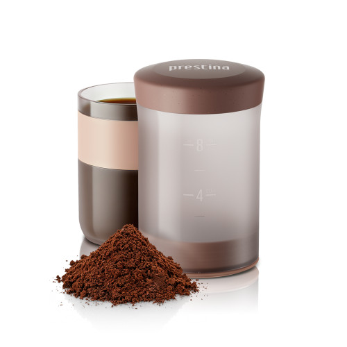 Wacaco Prestina (clay pink) – un aparat portabil de cafea