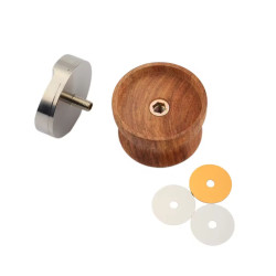 Distribuitor de cafea 4Barista cu maner din lemn - 51, 53, 58 mm